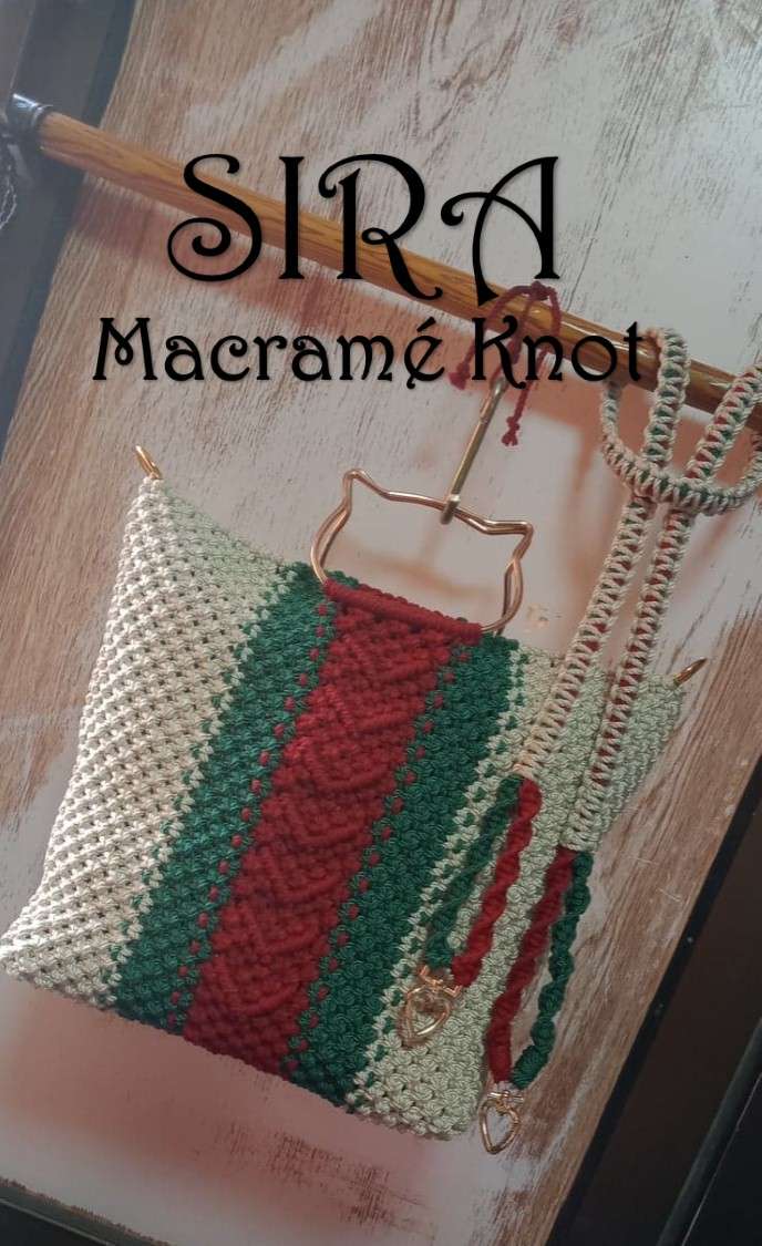 حقيبة مكرمية هاند ميد