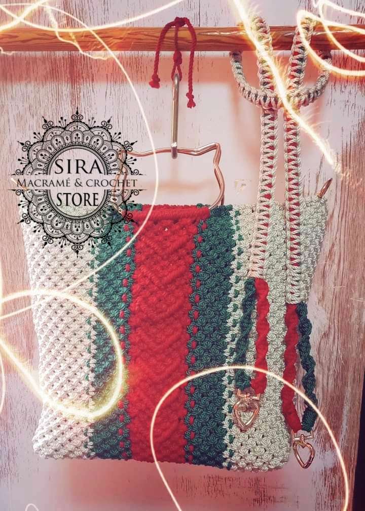 حقيبة مكرمية هاند ميد