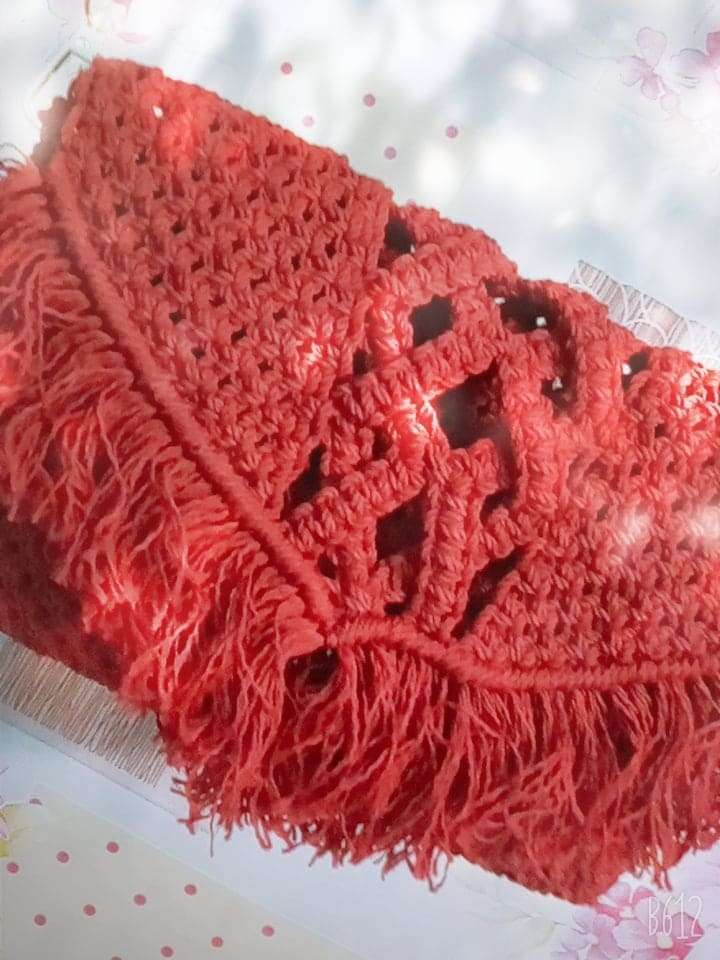 حقيبة كتف مكرميه Handmade