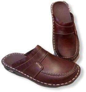 سابوه رجالي هاند ميد جلد طبيعي و نعل طبي مريح جداااااا