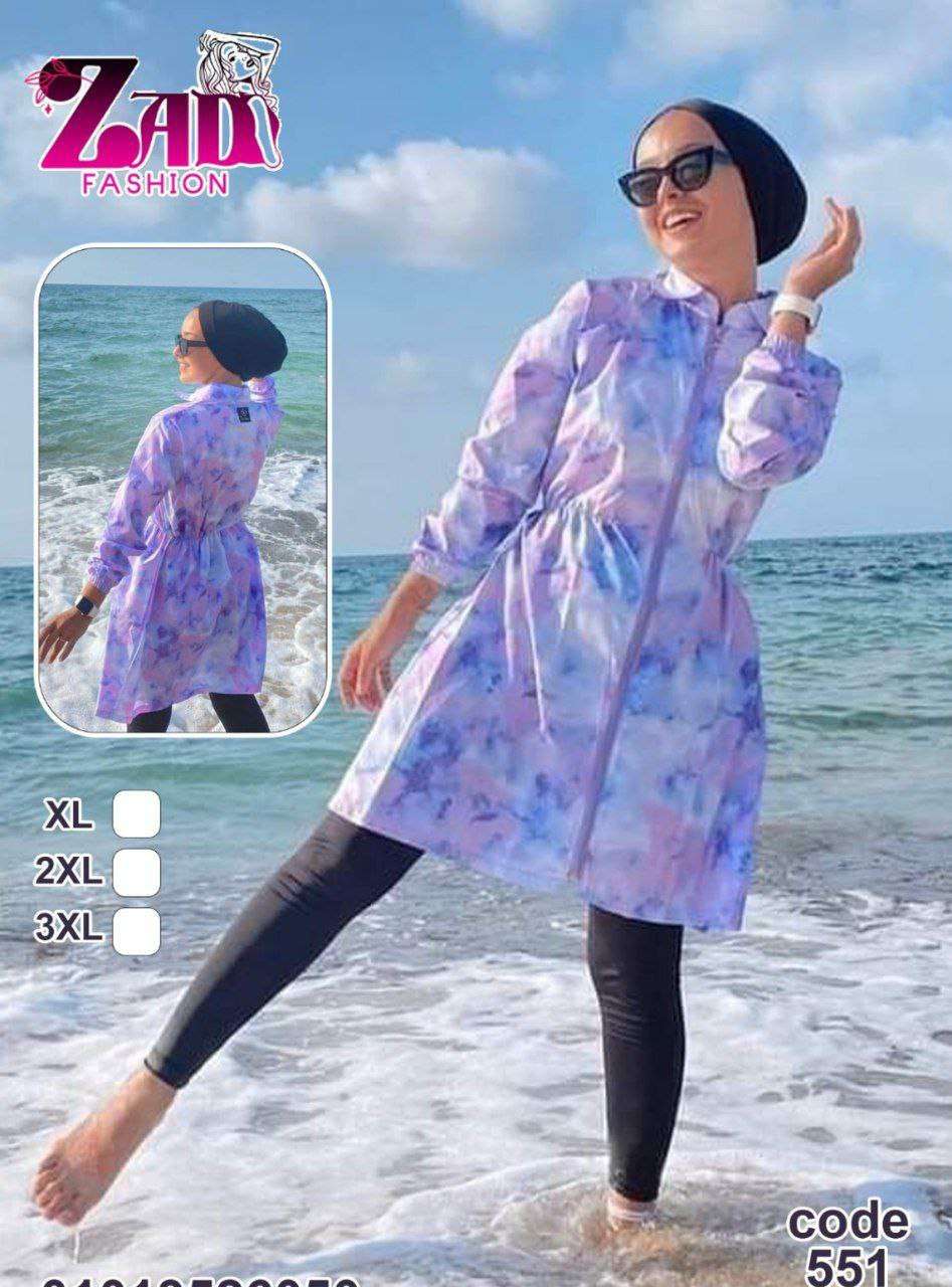 مايوه وتربروف 3قطع بالتربون