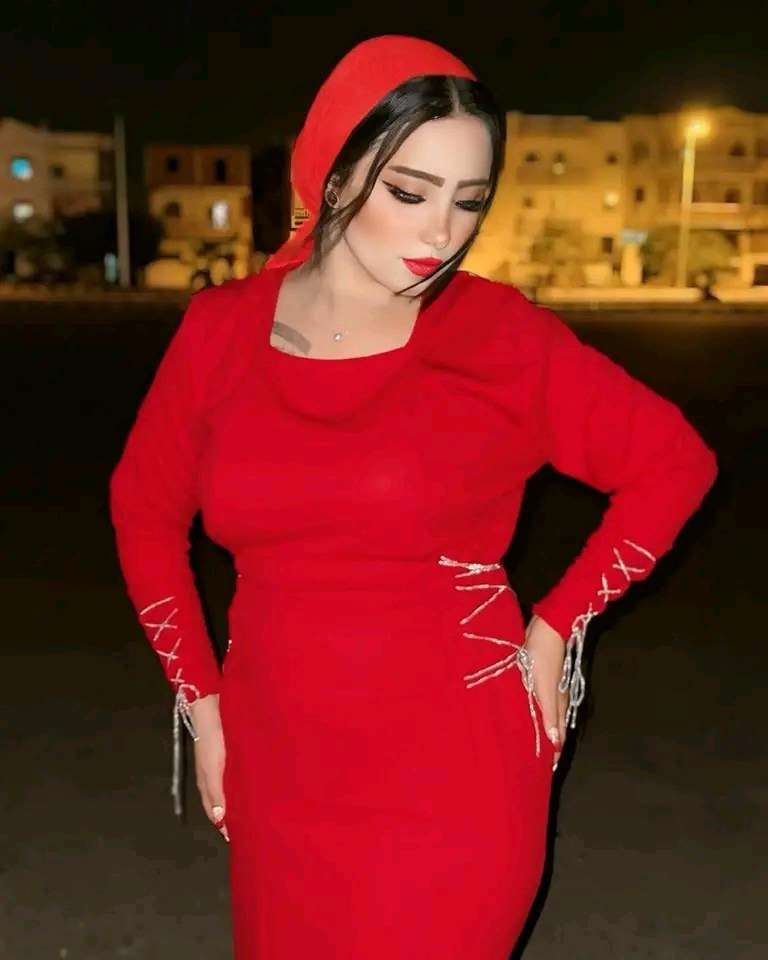 فستان شداد ربط جنب الماظ