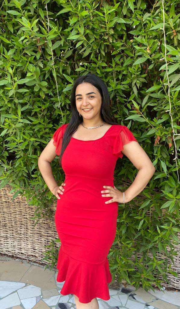 فستان سكوبا قصير مناسبات