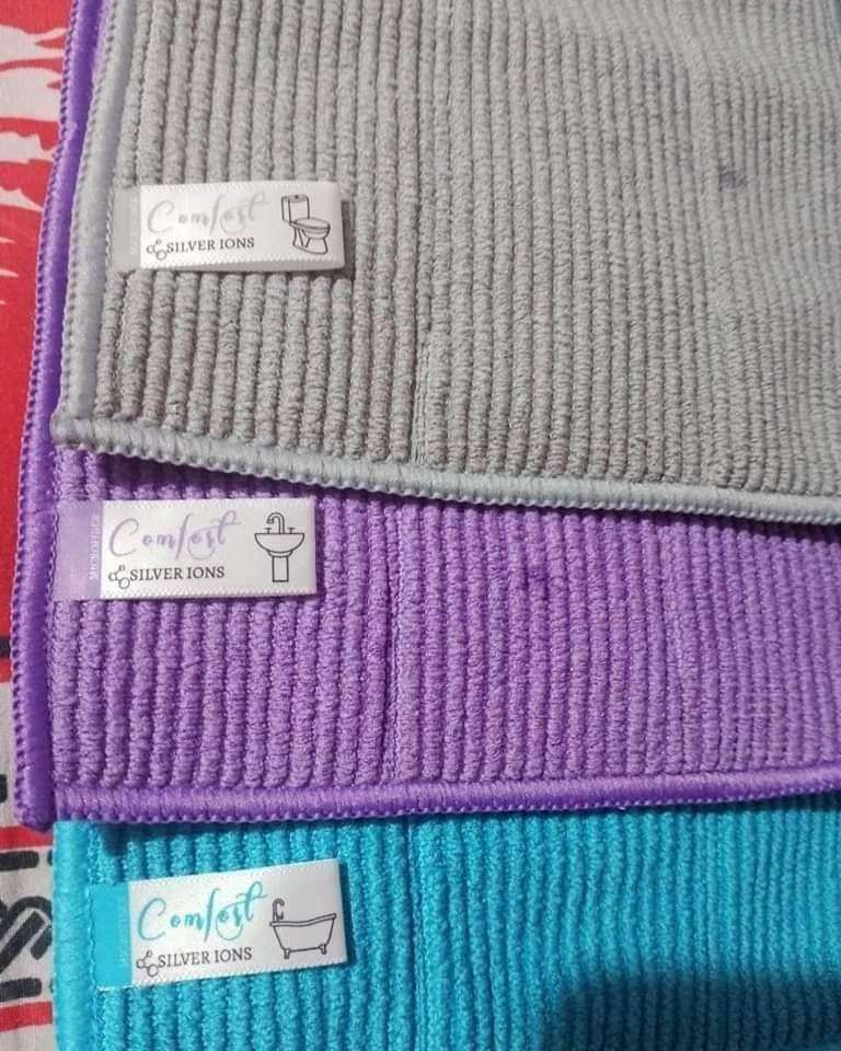 فوطه مجموعه لتنظيف الحمام بدوان منظف