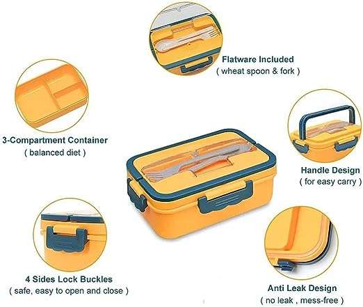 لانش بوكس الميكرويف 2*1