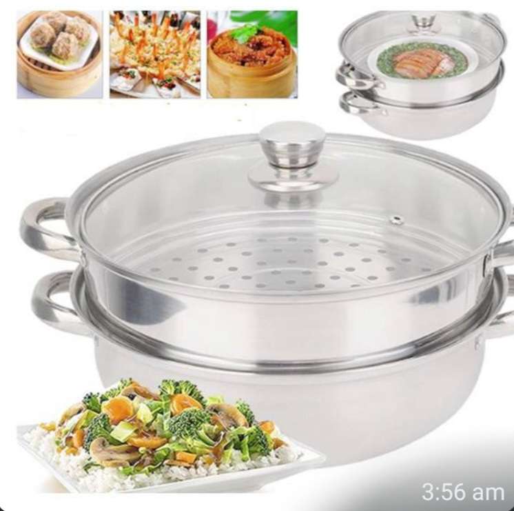 حلة بخار ستيل