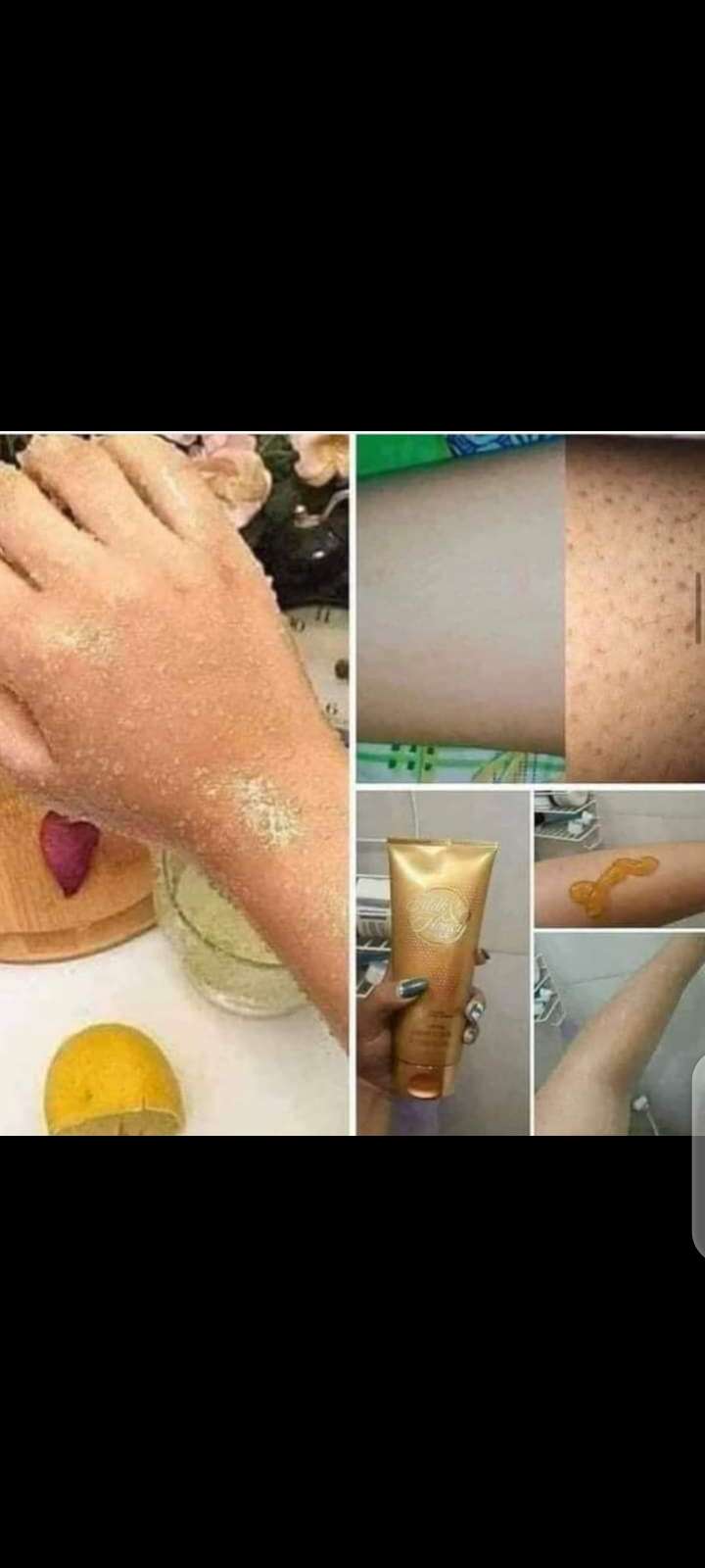 اسكرب الجسم والبشرة من ميلك اند هوني