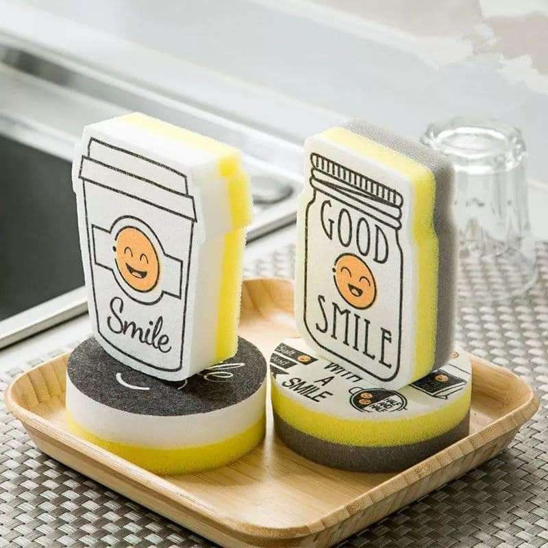 طقم ليفة سمايل 4x1