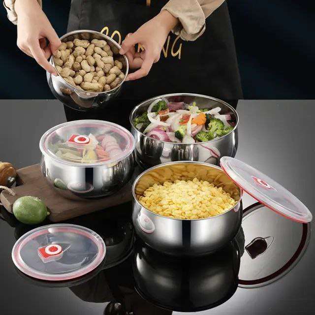 طقم علب ثلاجة استالس