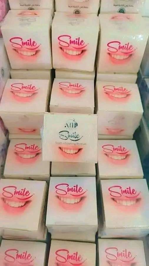 سمايل تركيبة تبييض الاسنان بالمنتول