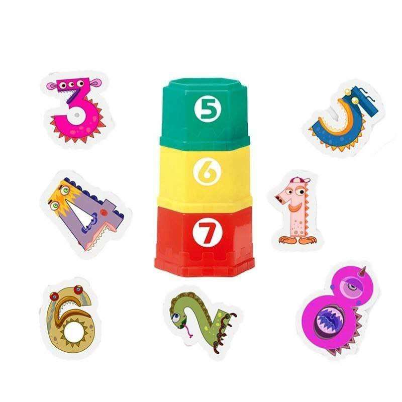 لعبة ترتيب الاكواب السداسية