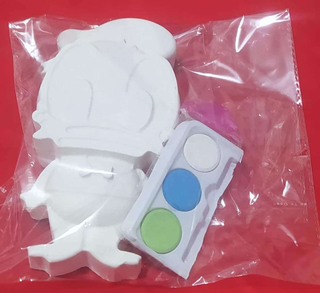 مجسمات جبس للتلوين