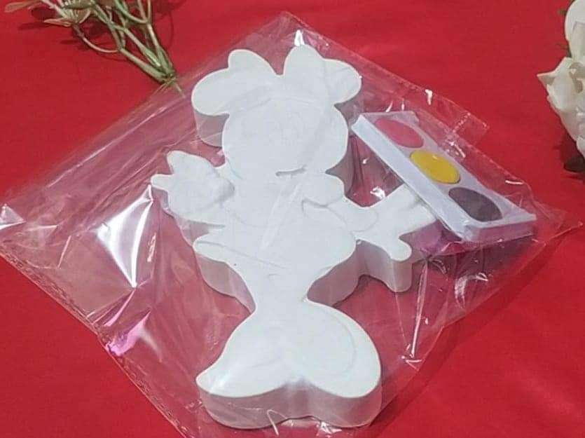 مجسمات جبس للتلوين