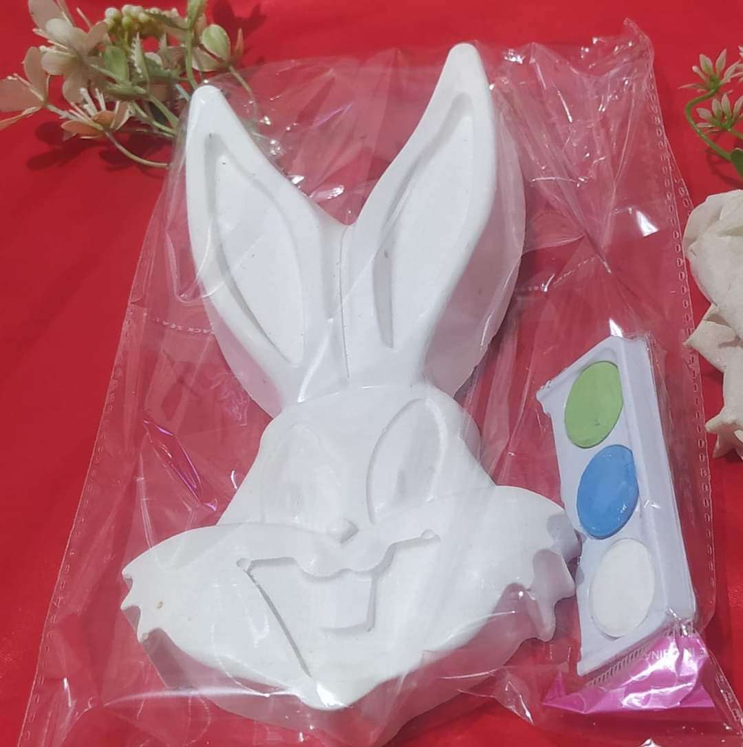 مجسمات جبس للتلوين