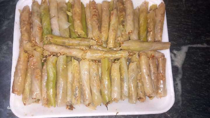 محشى كرنب جاهز علي السوا