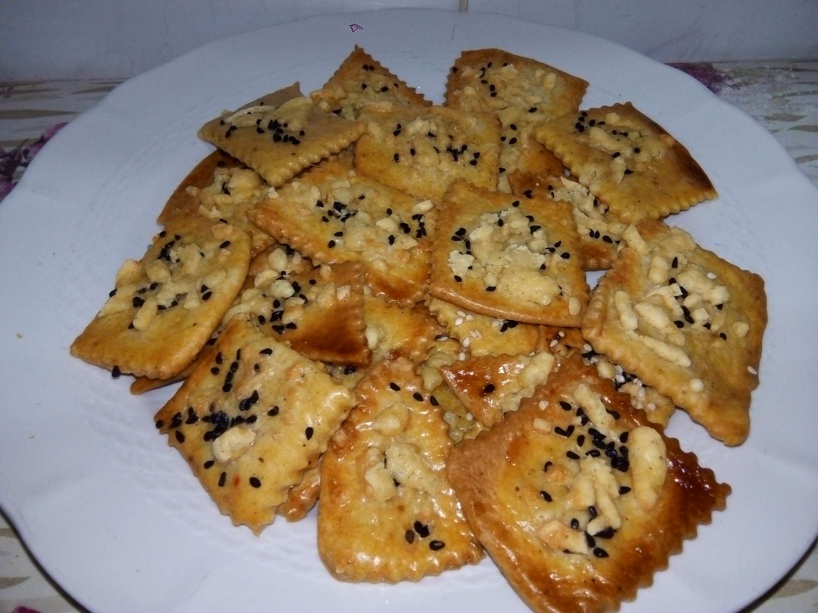 مقرمشات بالجبنه