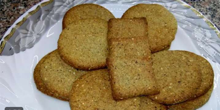 بسكوت الشوفان بالجبنه