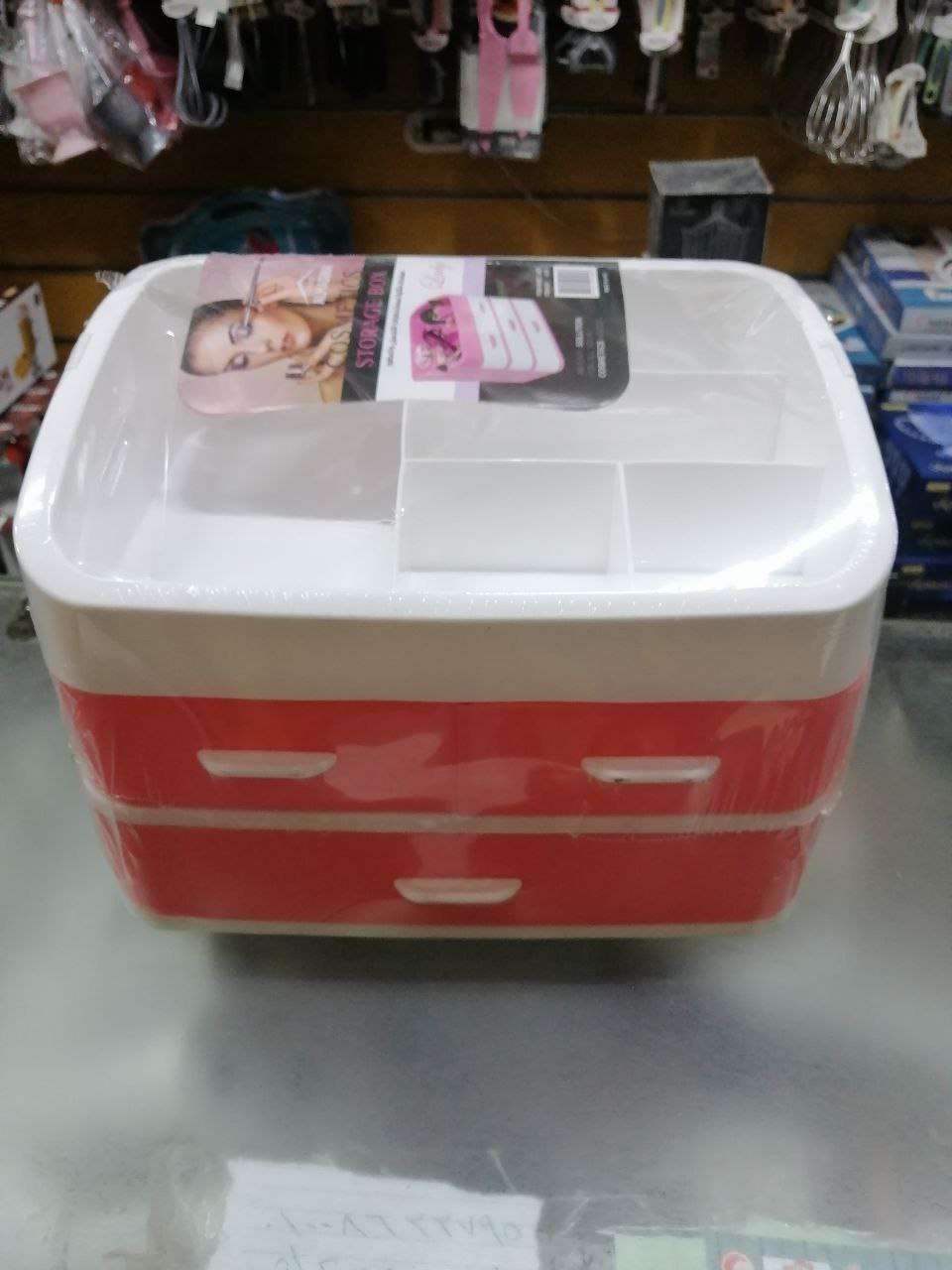 منظم مكياج درج ادراج بلاستيك 2 دور شحن اسكندريه فقط