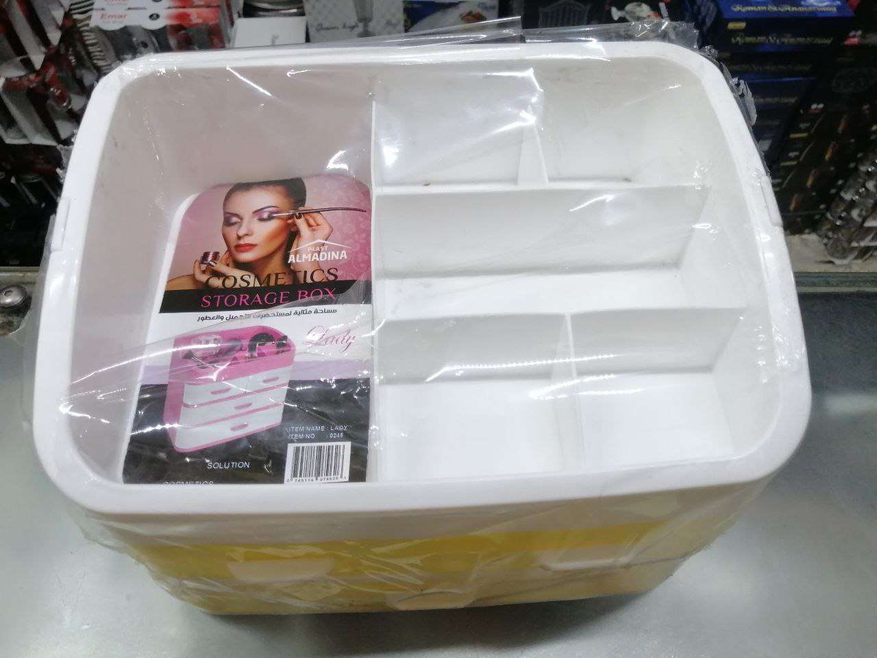 منظم مكياج درج ادراج بلاستيك 2 دور شحن اسكندريه فقط