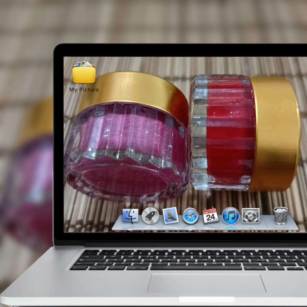 تنت للشفايف والخدود متوفر بلونين