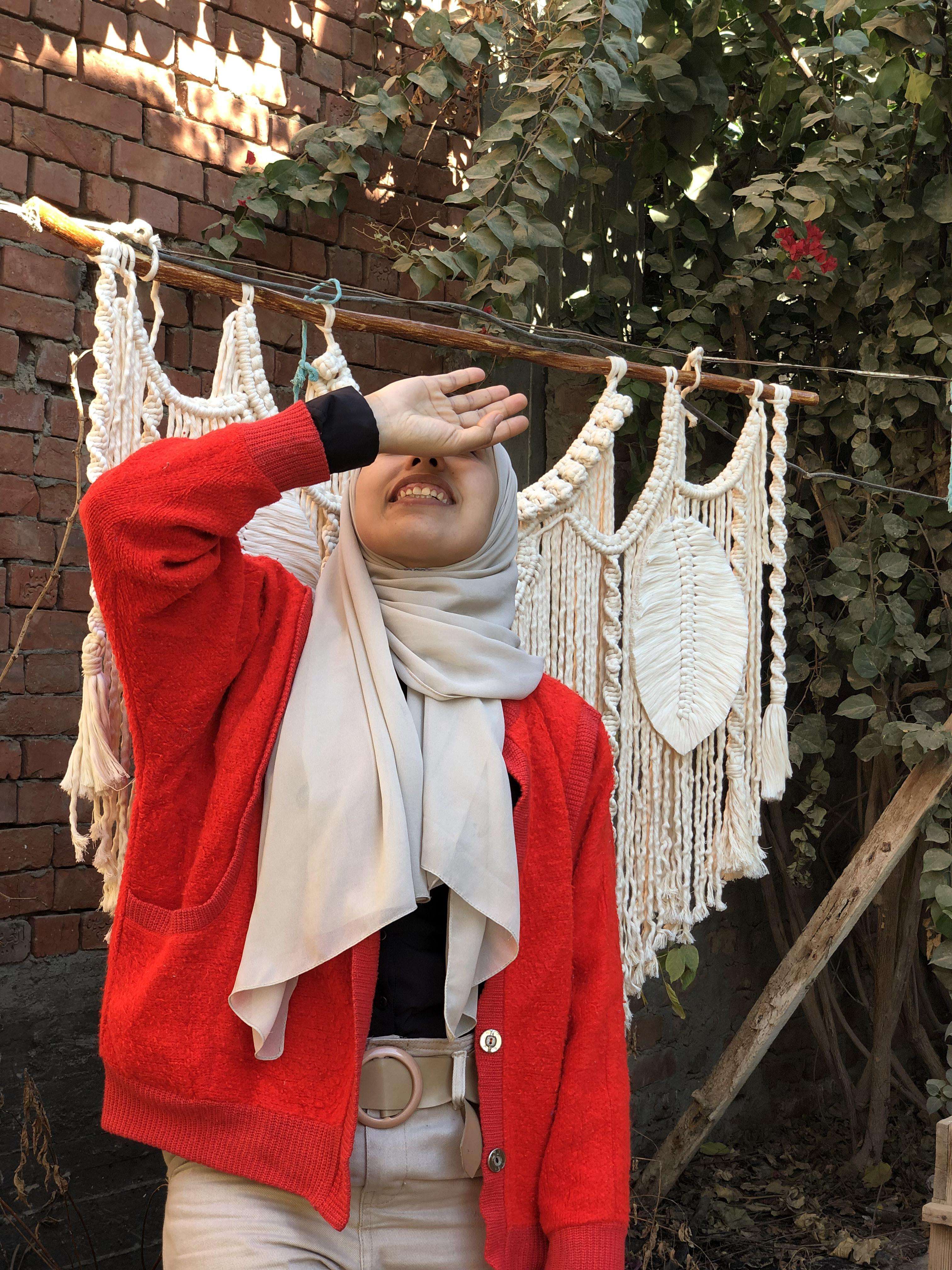 جدارية مكرمية