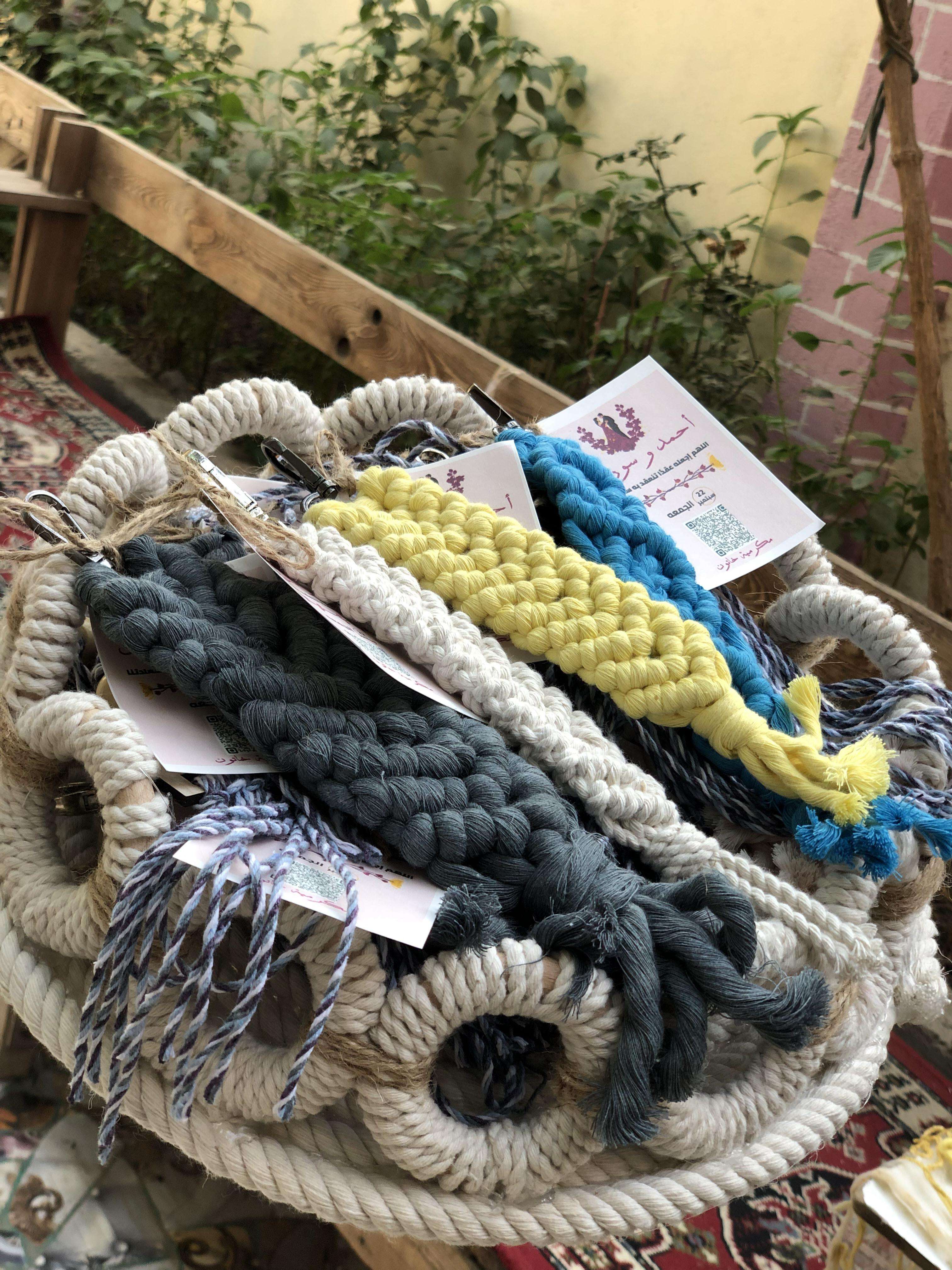 توزيعات المناسبات بالمكرمية