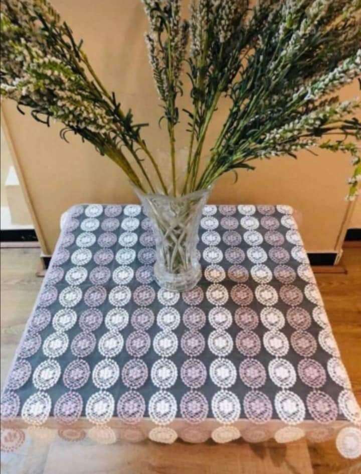 مفرش دواير تربيزة انتريه وسفره