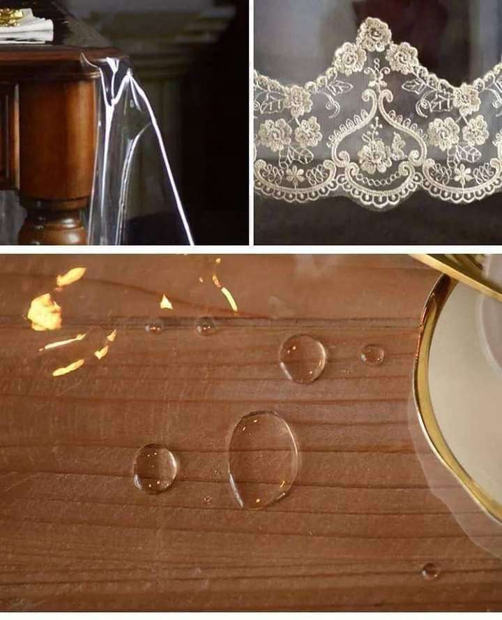 مفرش سفره شفاف