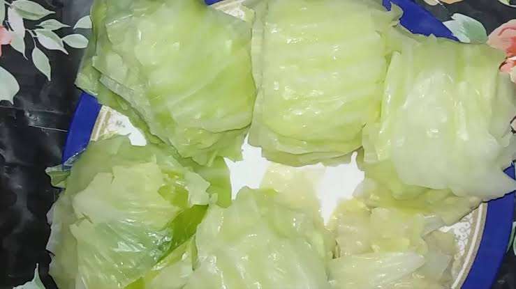 كرنب متوضب ع الحشو