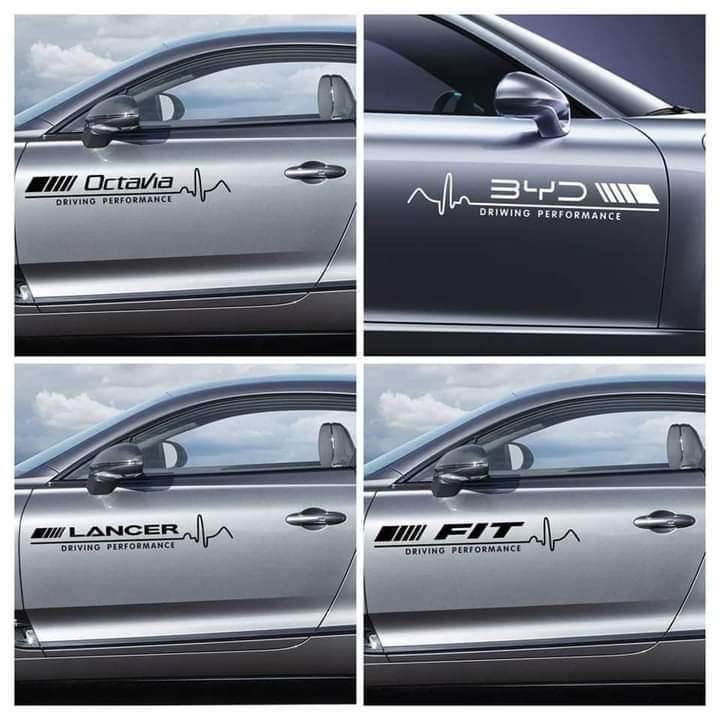 استيكر بماركه السياره