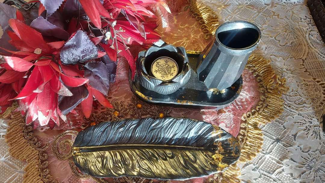 طقم ديكور كونكريت