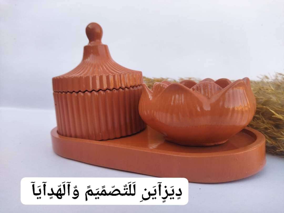 طقم ديكور من كونكريت