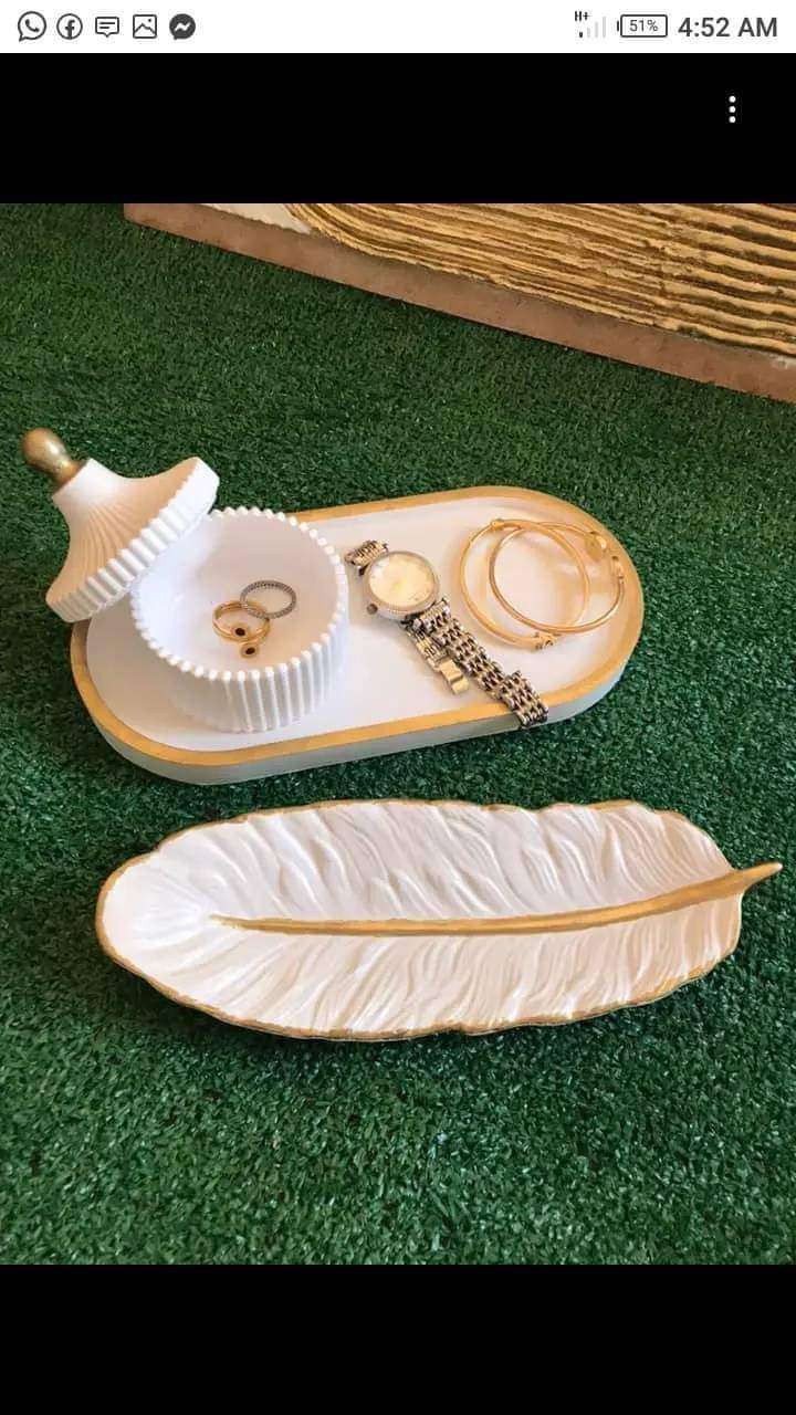 طقم ديكور من كونكريت