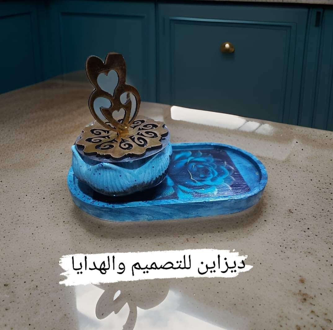 طقم ديكور من كونكريت