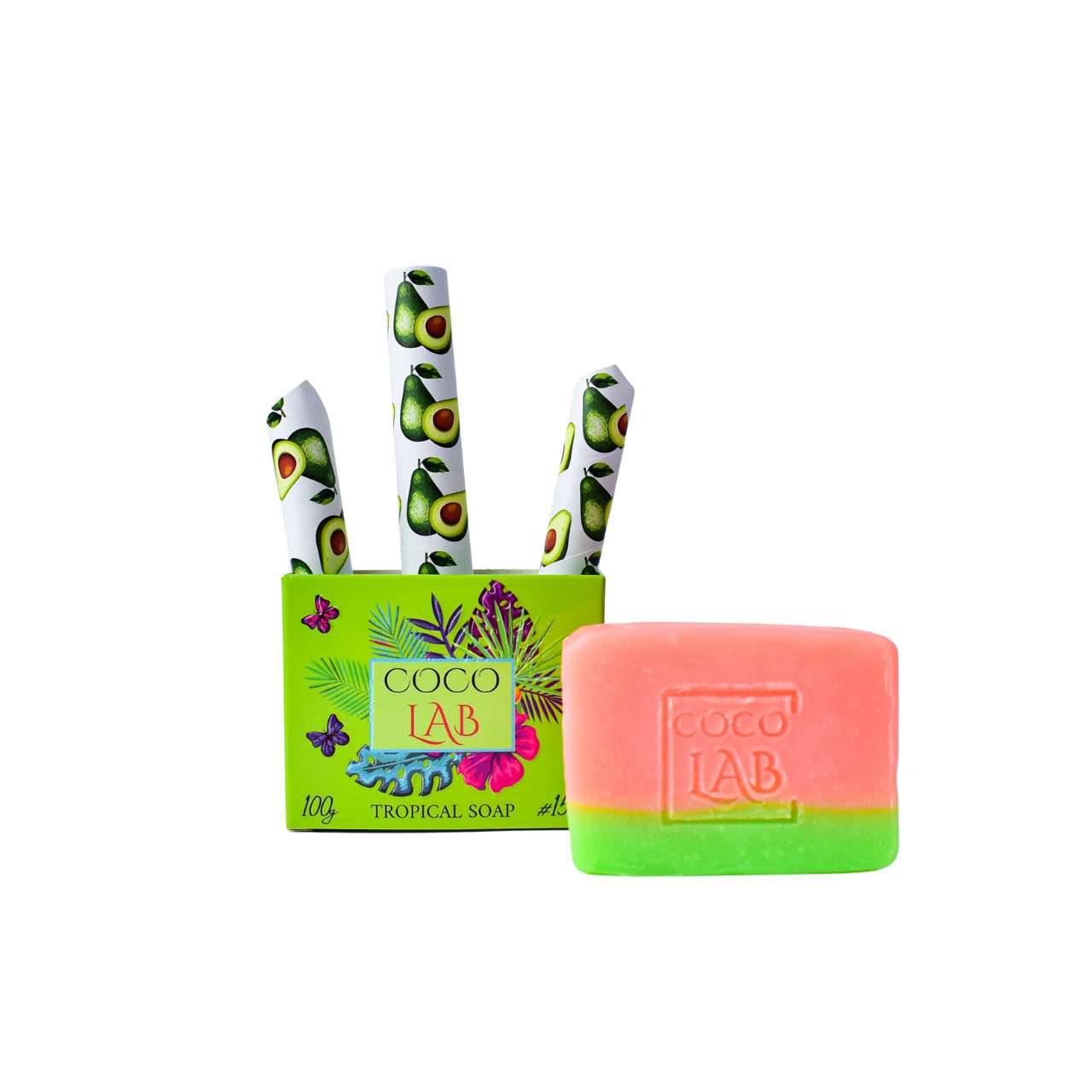 صابون الافوكادو وجوز الهند