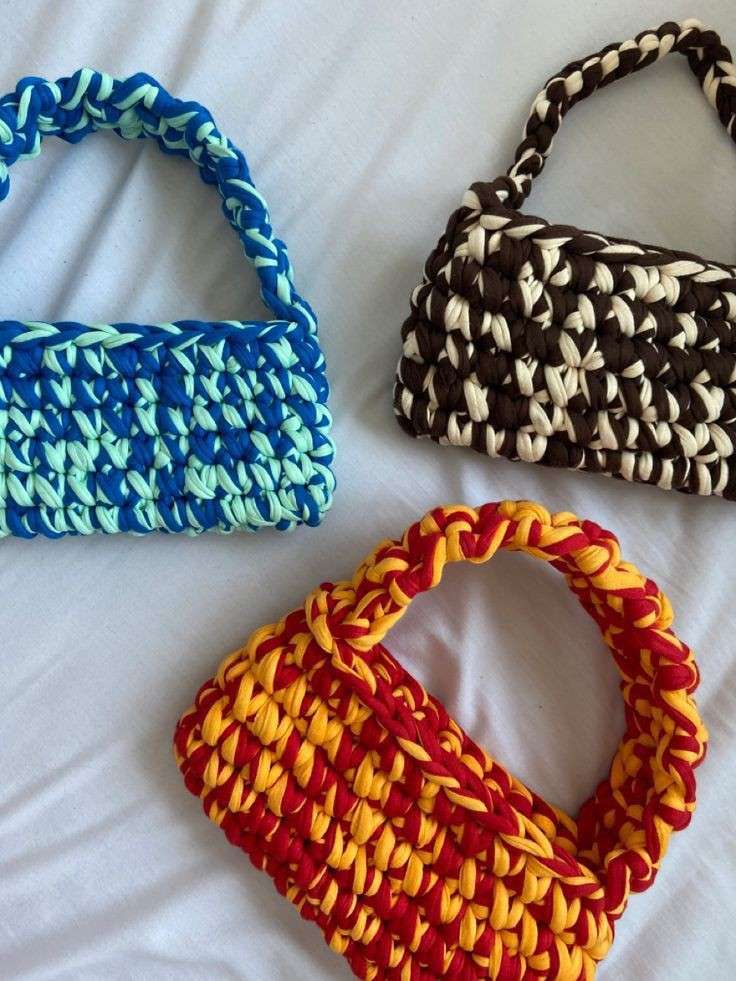 شنطه كروشيه