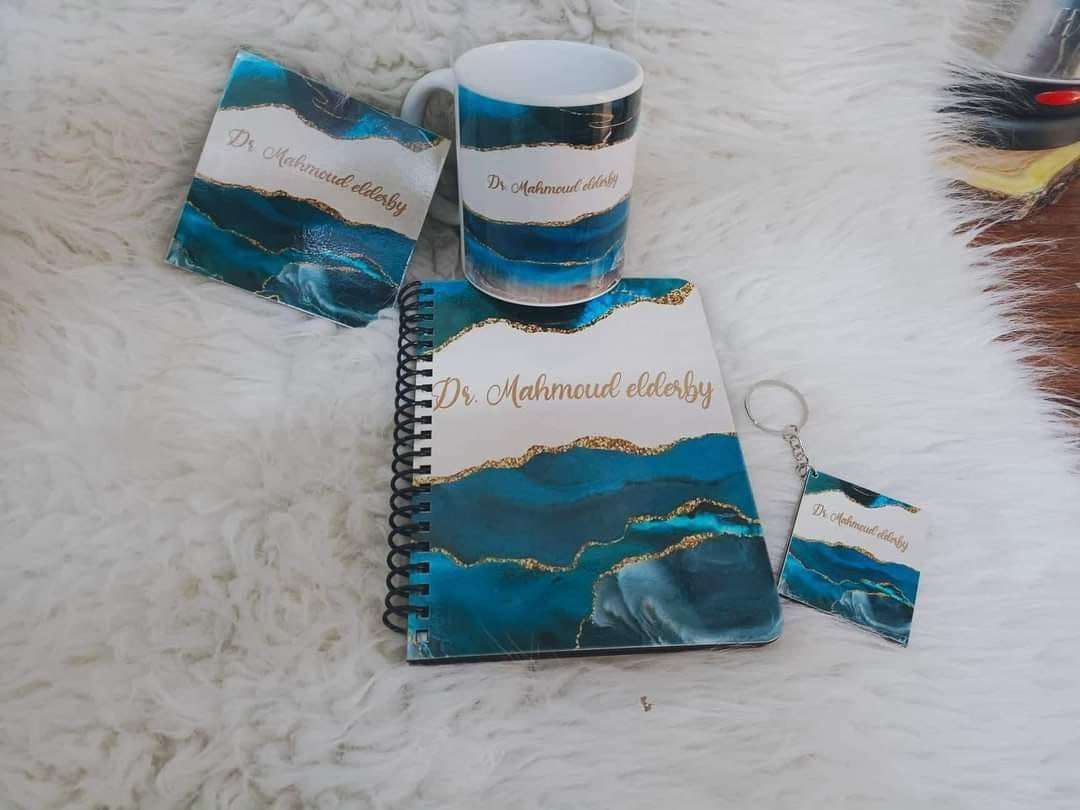 باكيدج كامله  مج ونوت بوك و كوستر وميداليه بسعر رمزي