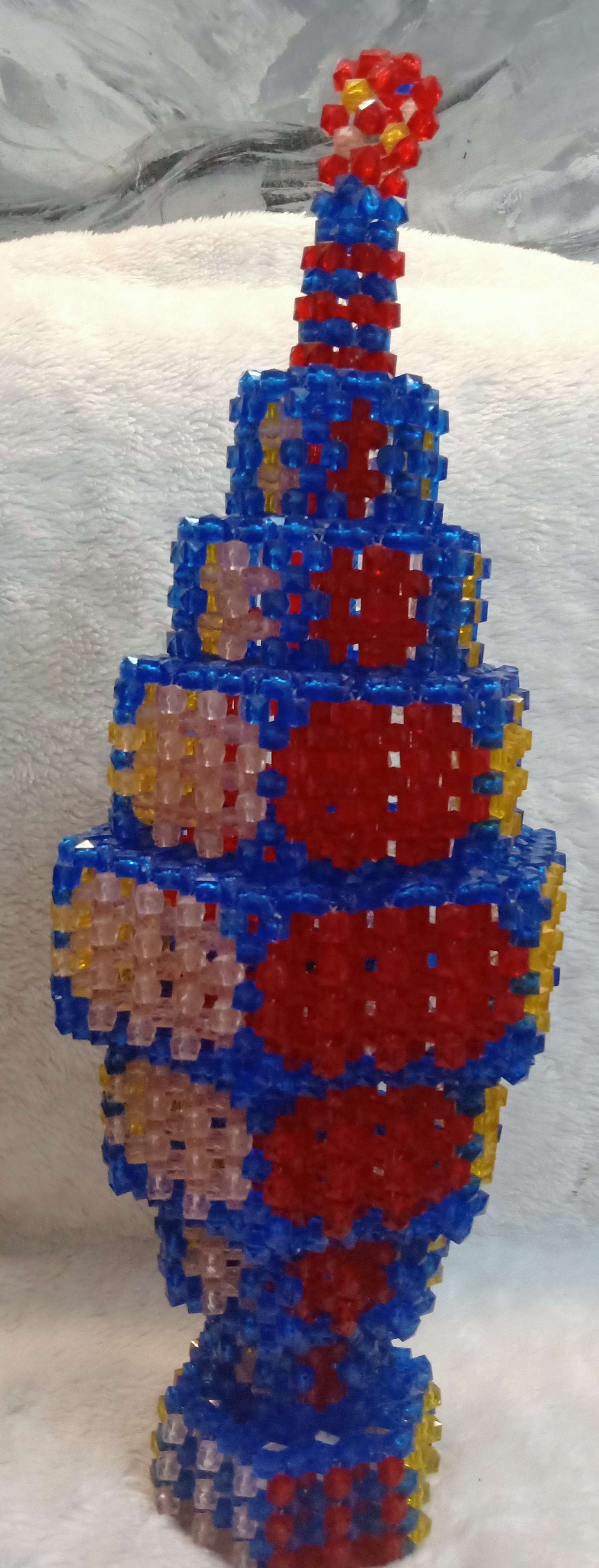 فانوس من الخرز الكريستال سيريا كهرباء