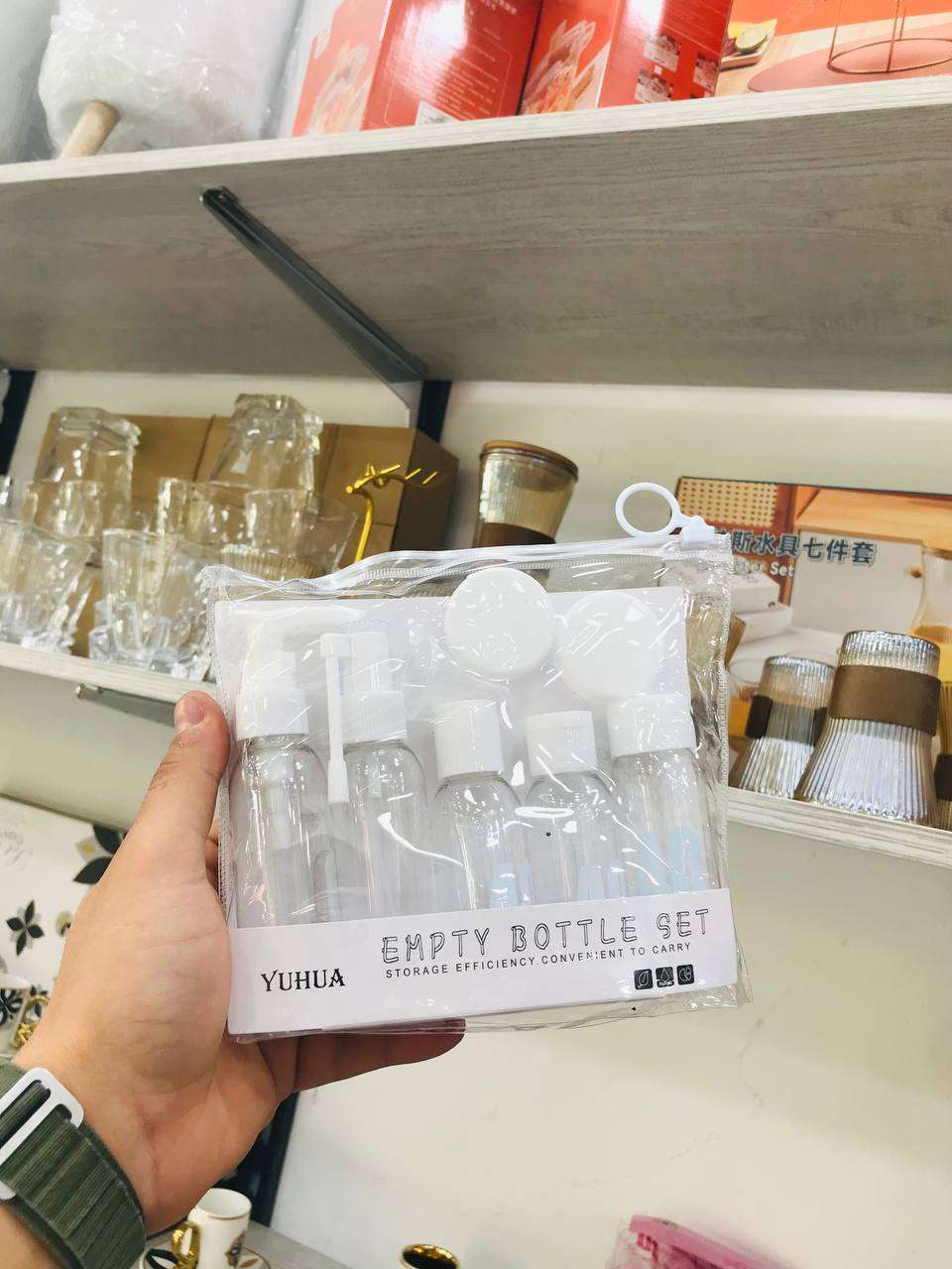 طقم شاور للرحلات والمدارس