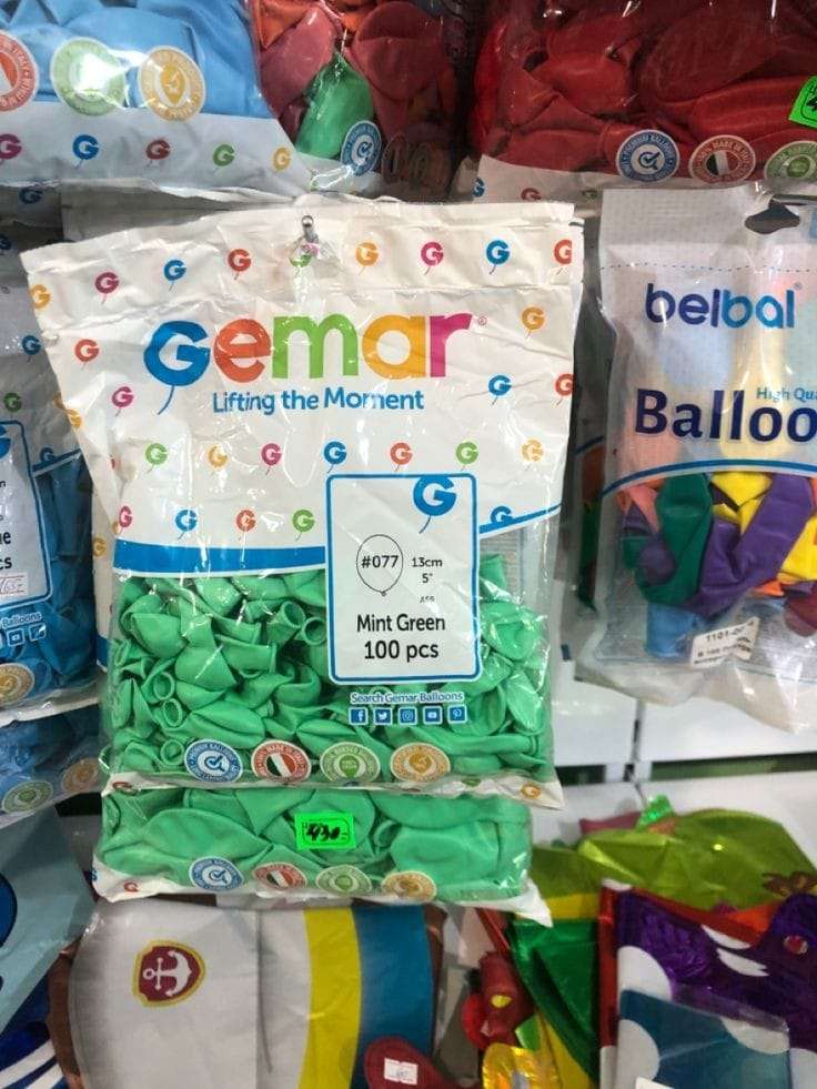 بالون الوان بلالين عيد ميلاد و مناسبات