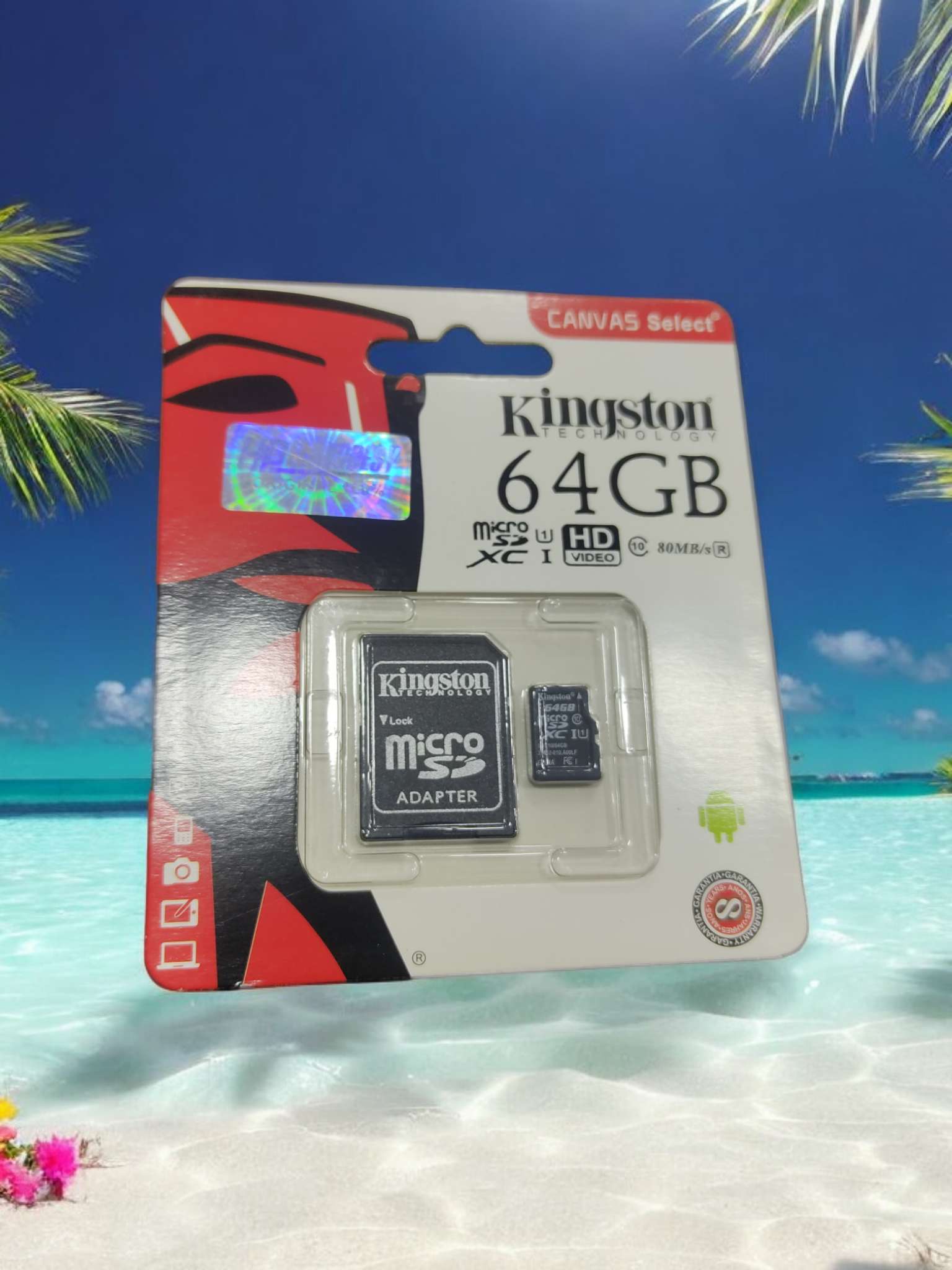 Kingston 64g+micro.sD.ADAPTER