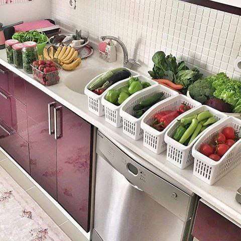 درج تلاجه او منظم متعدد الاستخدام تحفه بلاستك بيور