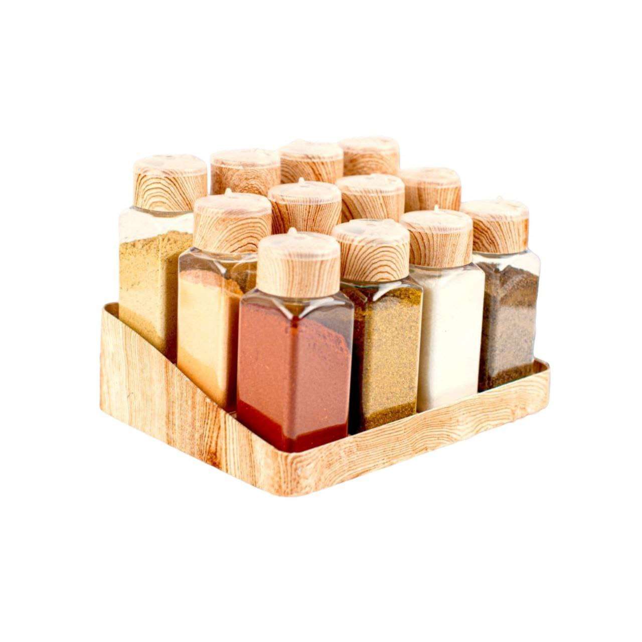 طقم ورف و منظم بهارات 12