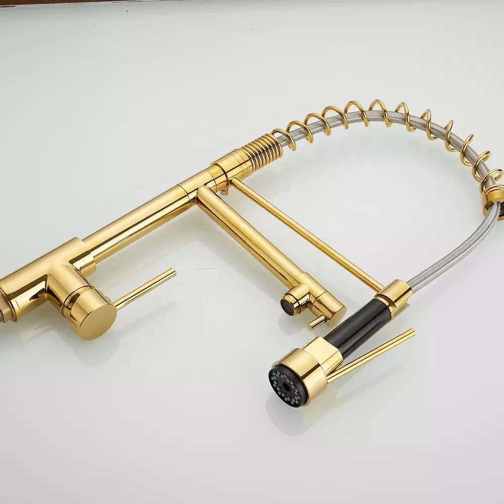 خلاط مطبخ ٢ مخرج لون دهبي