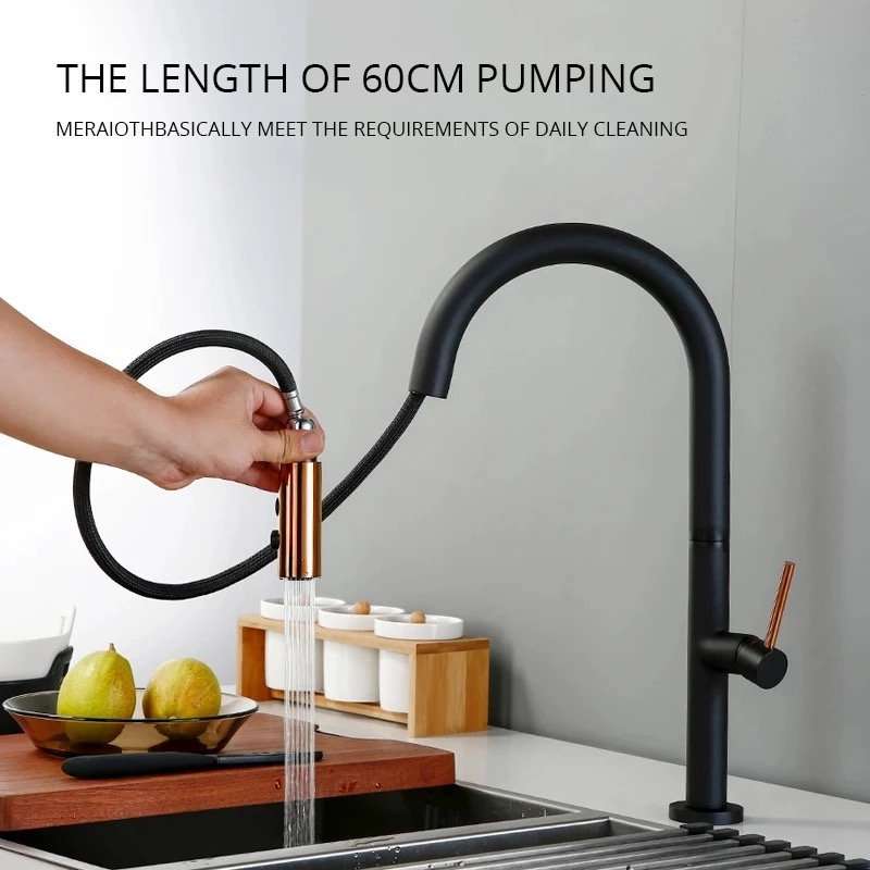 خلاط مطبخ شداد اسود في روز جولد