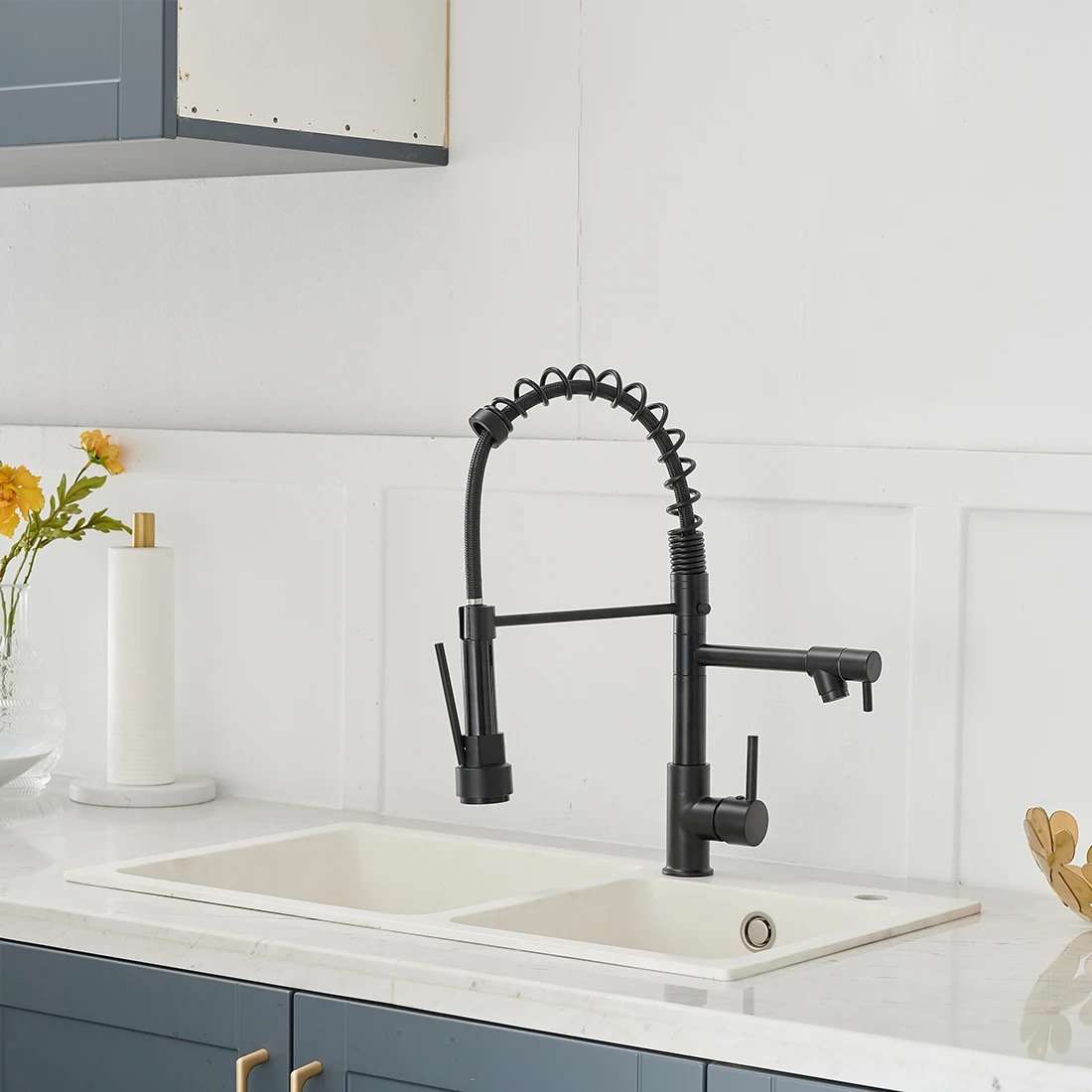 خلاط مطبخ سوستة 2 مخرج اسود