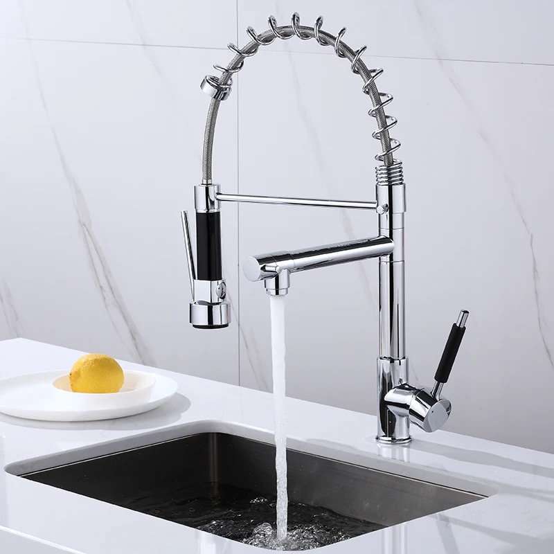 خلاط مطبخ سوستة اتنين مخرج نيكل