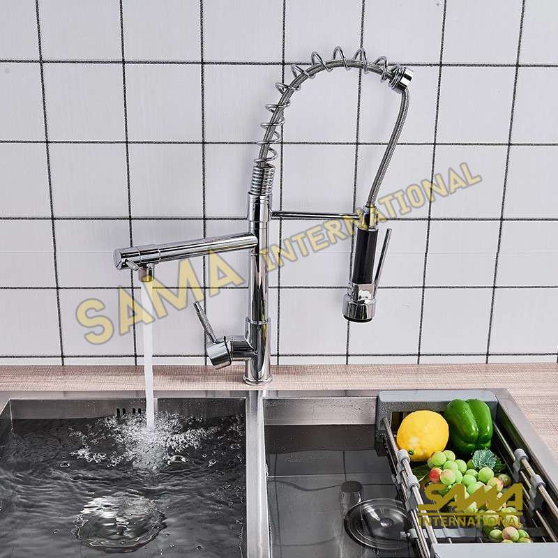 خلاط مطبخ سوستة اتنين مخرج نيكل