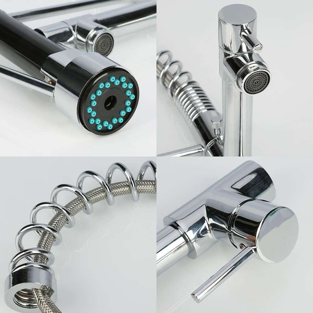 خلاط مطبخ سوستة اتنين مخرج نيكل