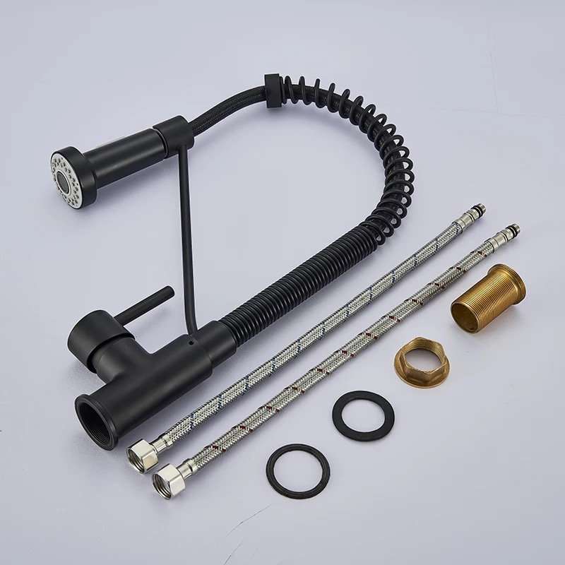 خلاط مطبخ سوستة اسود زاوية